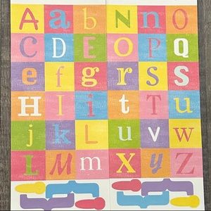 💞 New Multicolored Alphabet Letter Scrapbook Stickers